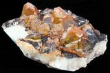 Hematite & Calcite Crystal Cluster - China #50155-2